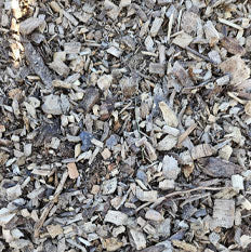 Economy Chip Mulch (sold per cubic yard)